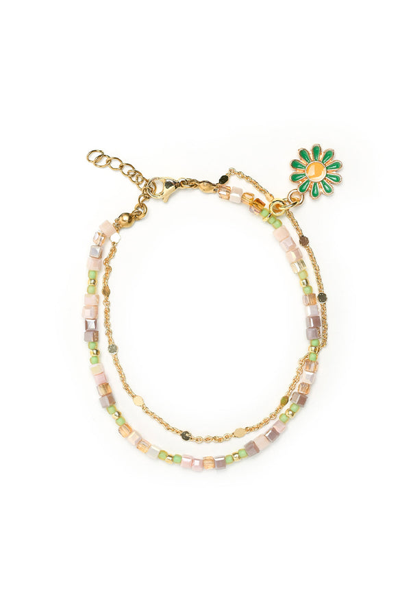 Envet Double Layered Bracelet - Floraglow