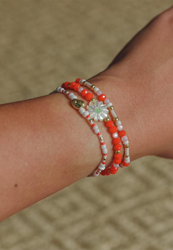 Envet Beaded Bracelet Set - Sunburst