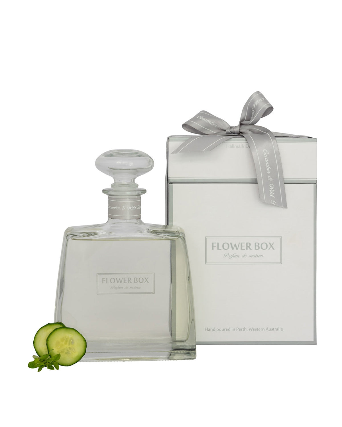 Flower Box Hallmark Diffuser (700ml) - Cucumber & Wild Basil