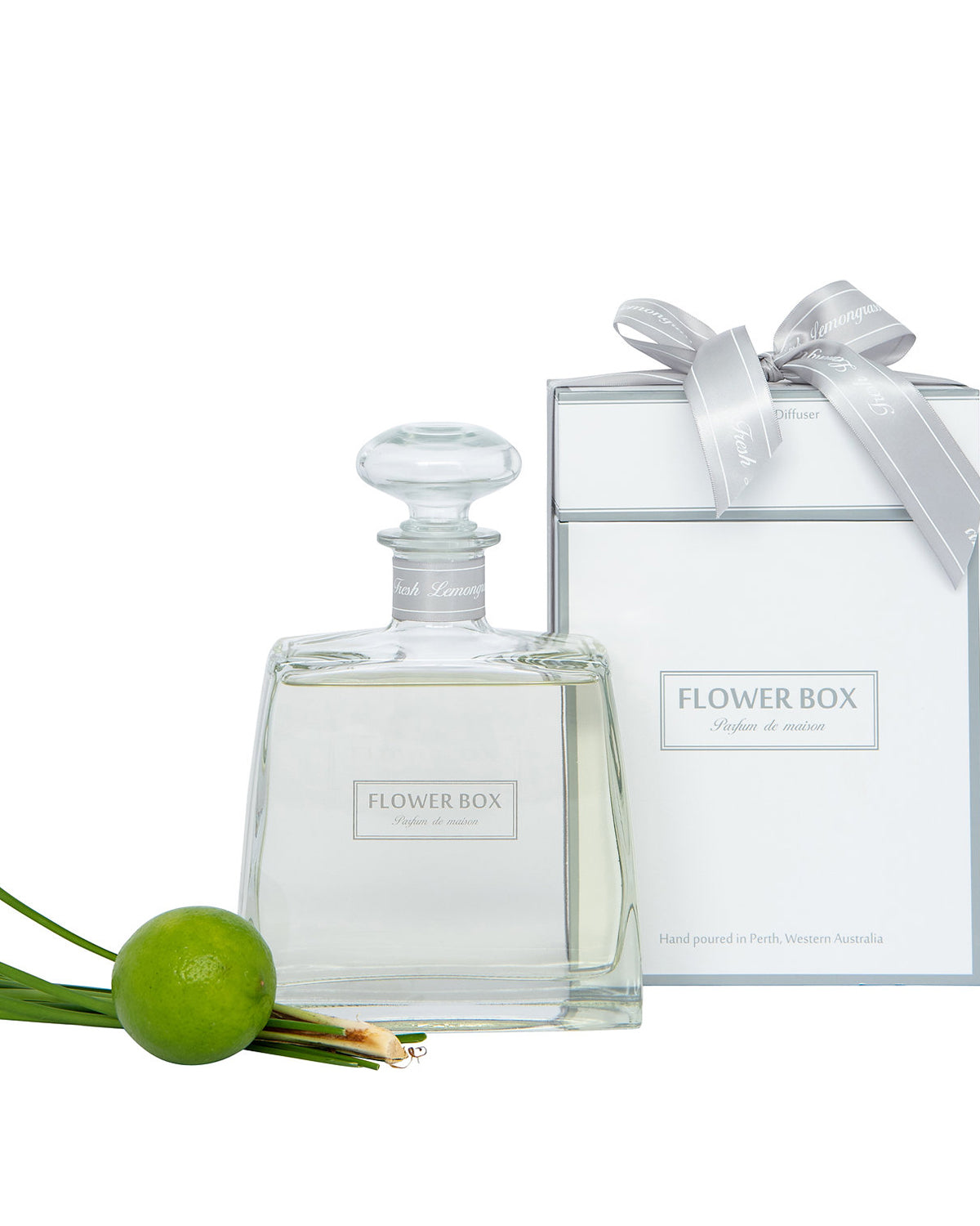 Flower Box Hallmark Diffuser (700ml) - Fresh Lemongrass