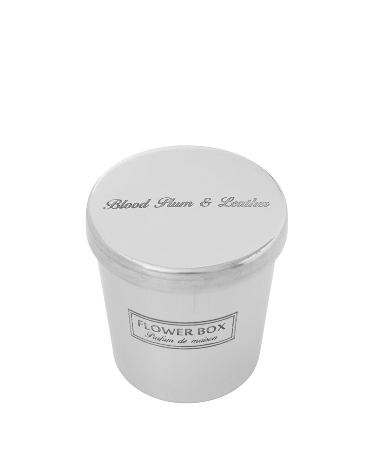 Flower Box Mini Candle (80g) - Blood Plum & Leather