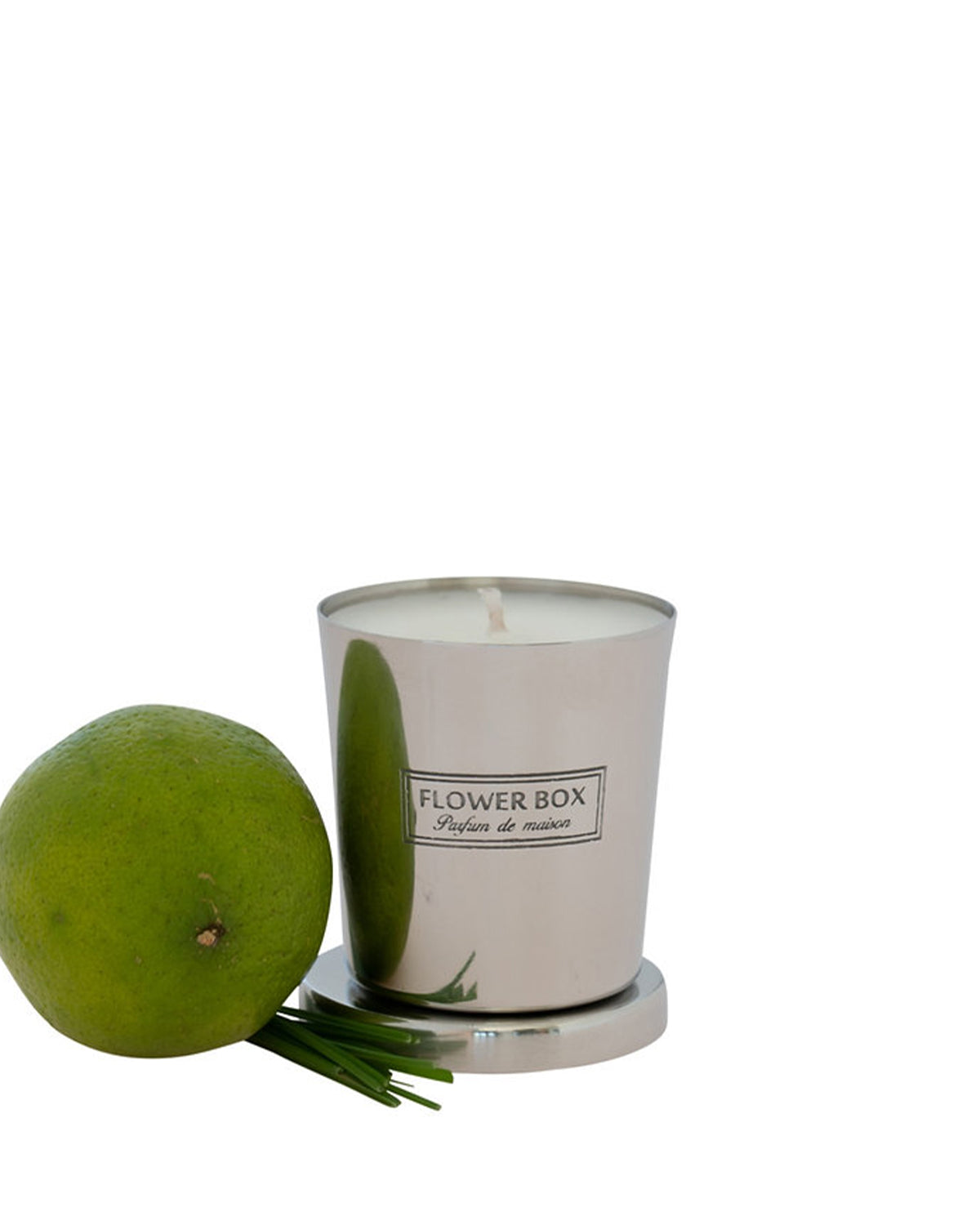 Flower Box Mini Candle (80g) - Fresh Lemongrass
