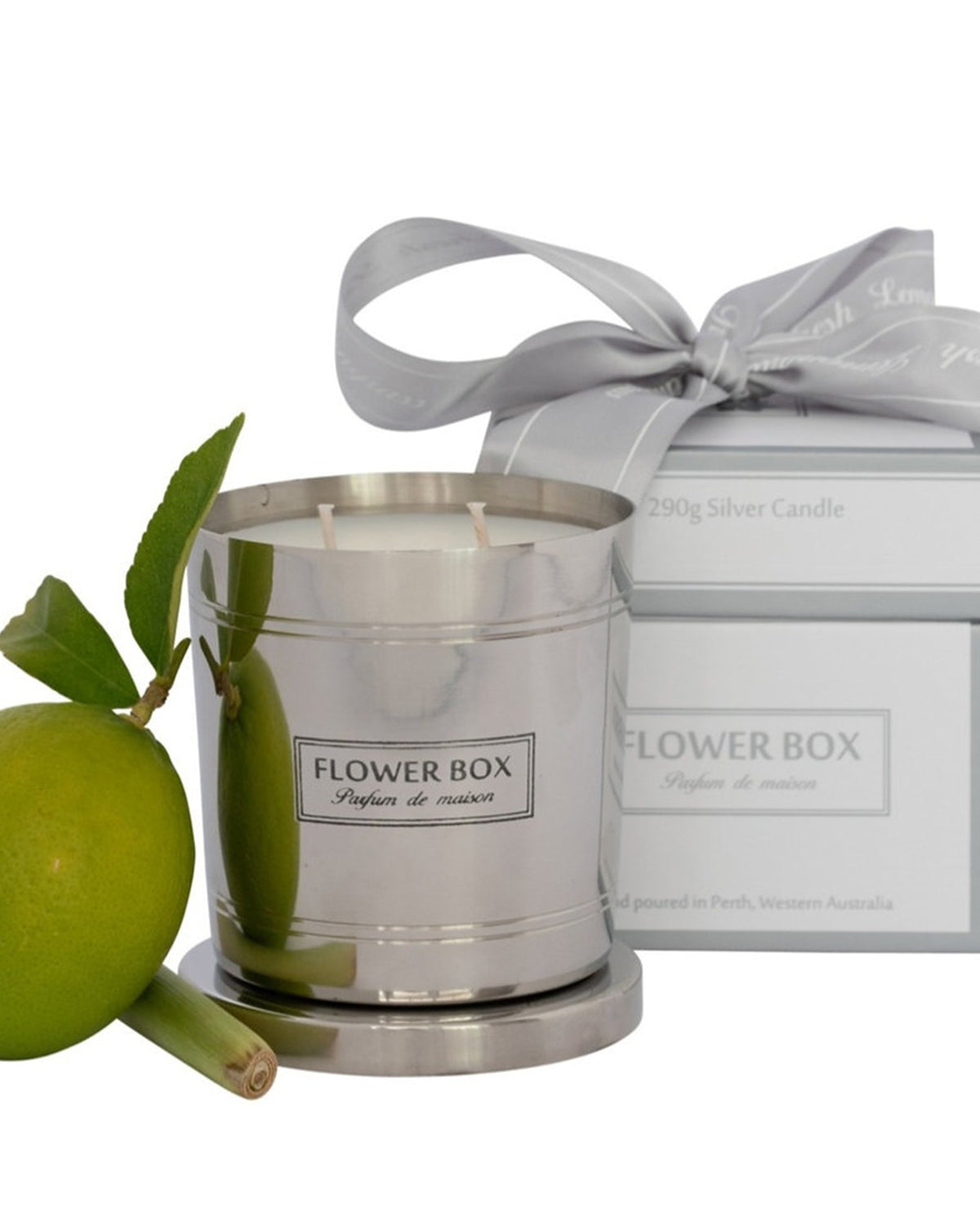 Flower Box The Standard Candle (300g) - Fresh Lemongrass