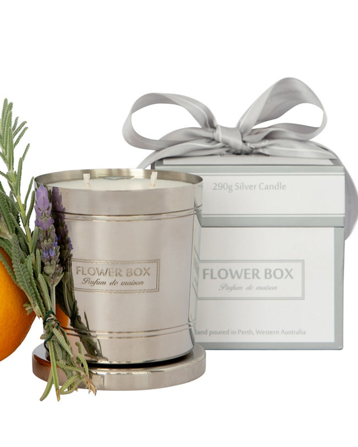 Flower Box The Standard Candle (300g) - Sweet Orange & Lavender