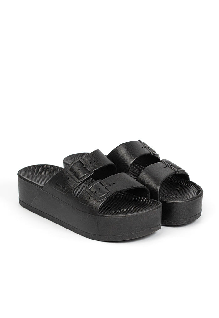 Freedom Moses High Black Platforms