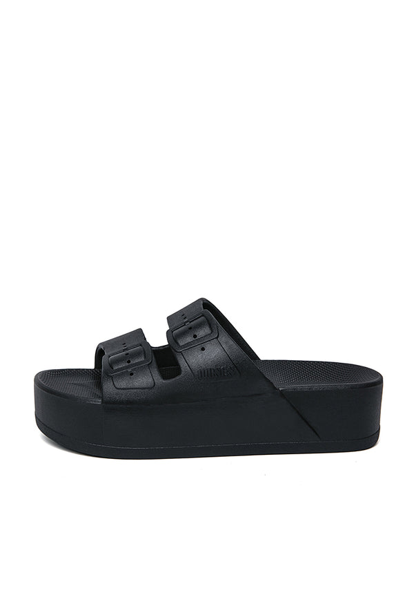 Freedom Moses High Black Platforms