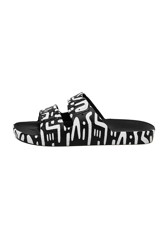 Freedom Moses Primo Black Slides