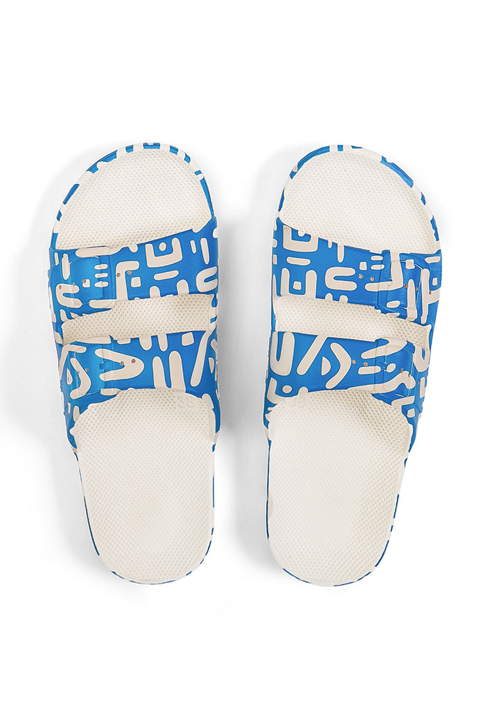 Freedom Moses Primo Blue Slides