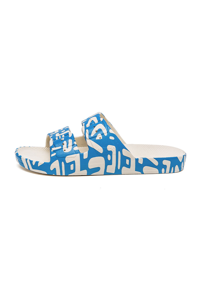 Freedom Moses Primo Blue Slides