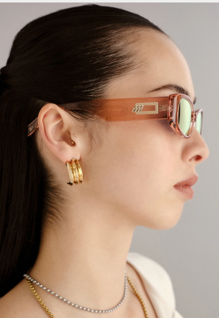 Le Specs Starlight Sunglasses - Blush