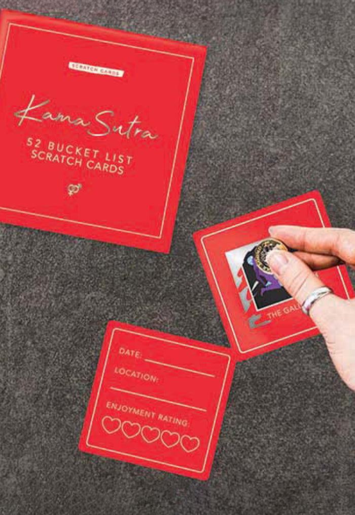 Gift Republic Bucket List Scratch Cards - Kama Sutra