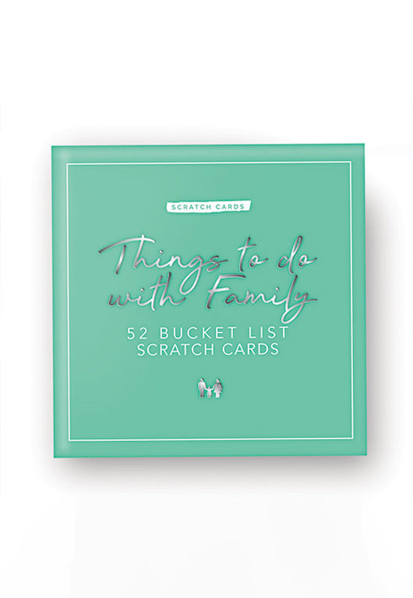Gift Republic Bucket List Scratch Cards - Family