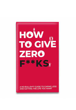 Gift Republic How To Give Zero F**ks Card Pack