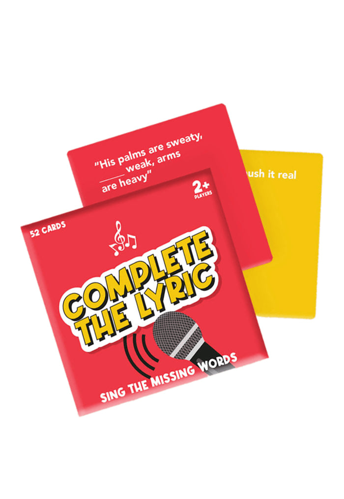 Gift Republic Mini Games - Complete The Lyric
