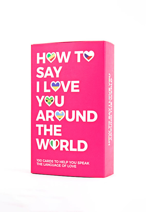 Gift Republic How To Say I Love You Around The World Card Pack