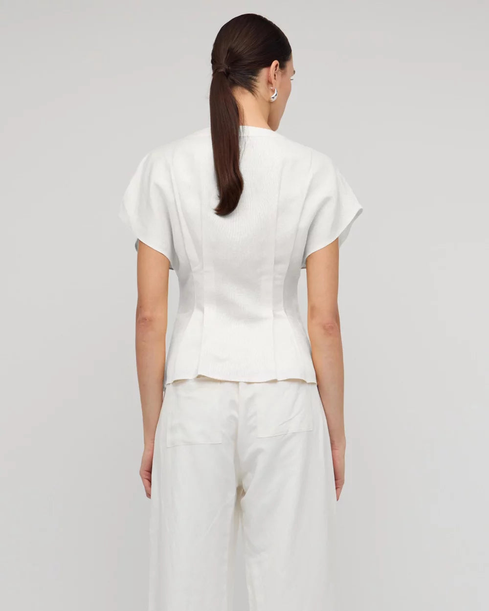 Staple the Label Estelle Pleated Blouse