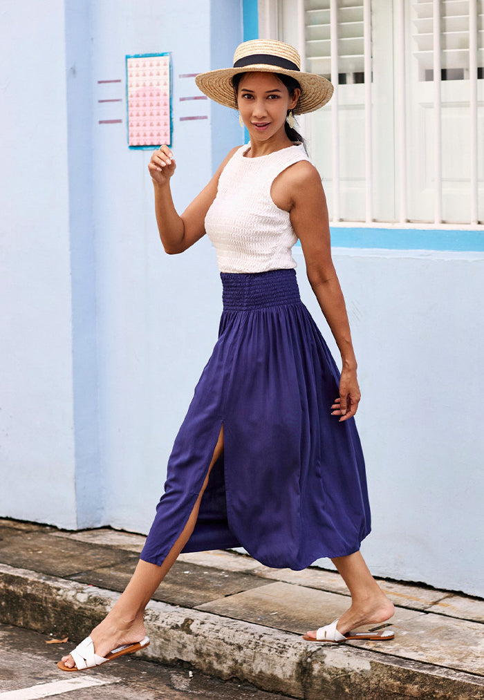 Indii Breeze Ella Skirt - Joy Navy
