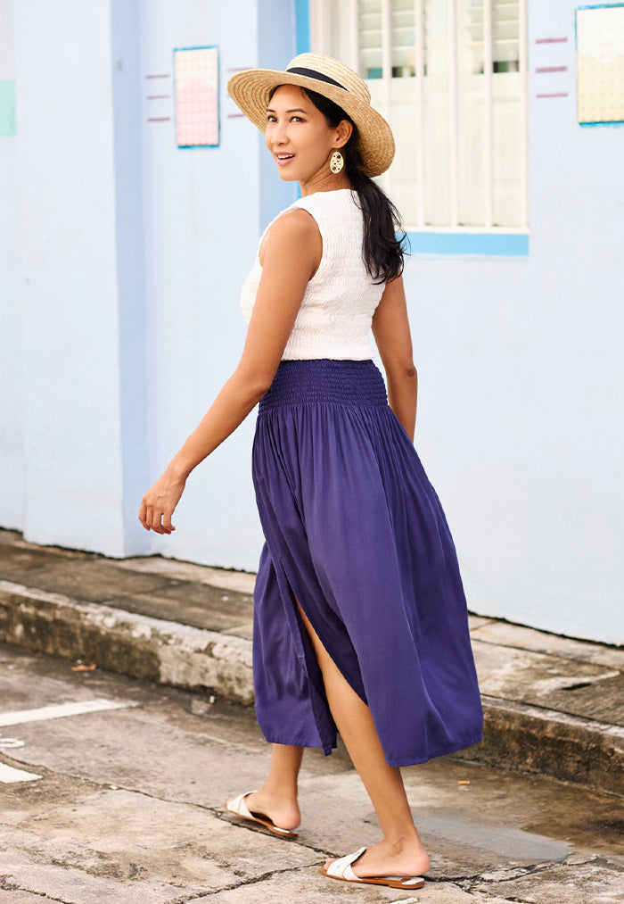 Indii Breeze Ella Skirt - Joy Navy