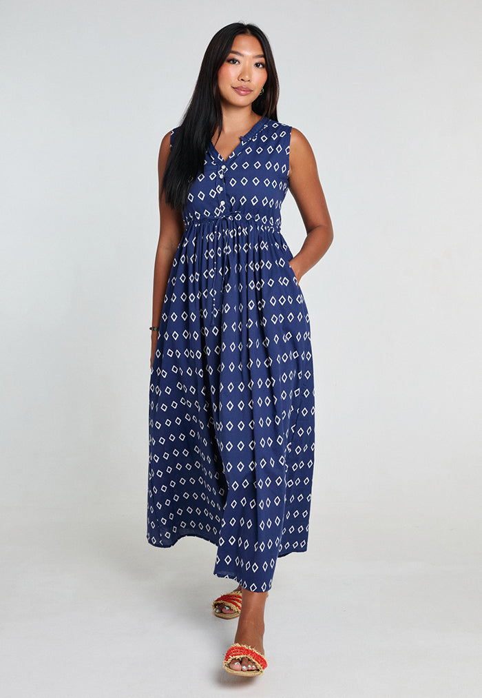 Indii Breeze Isabel Tie Dress - Daayamand