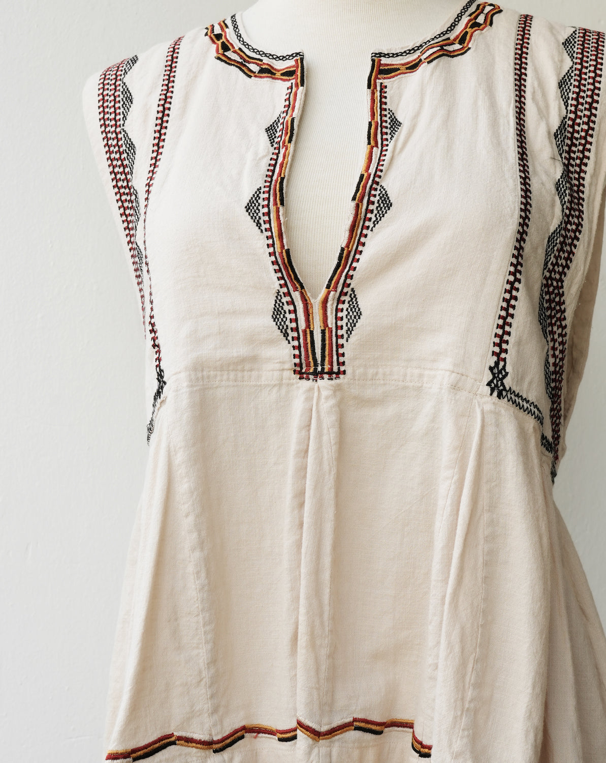 Thryfted Isabel Marant Etoile Embroidered Babydoll Top