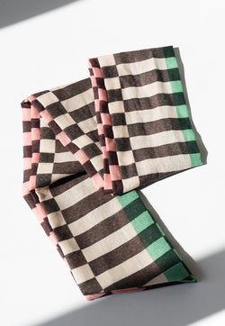 Karangan Long Skinny Scarf - Retro Stripes