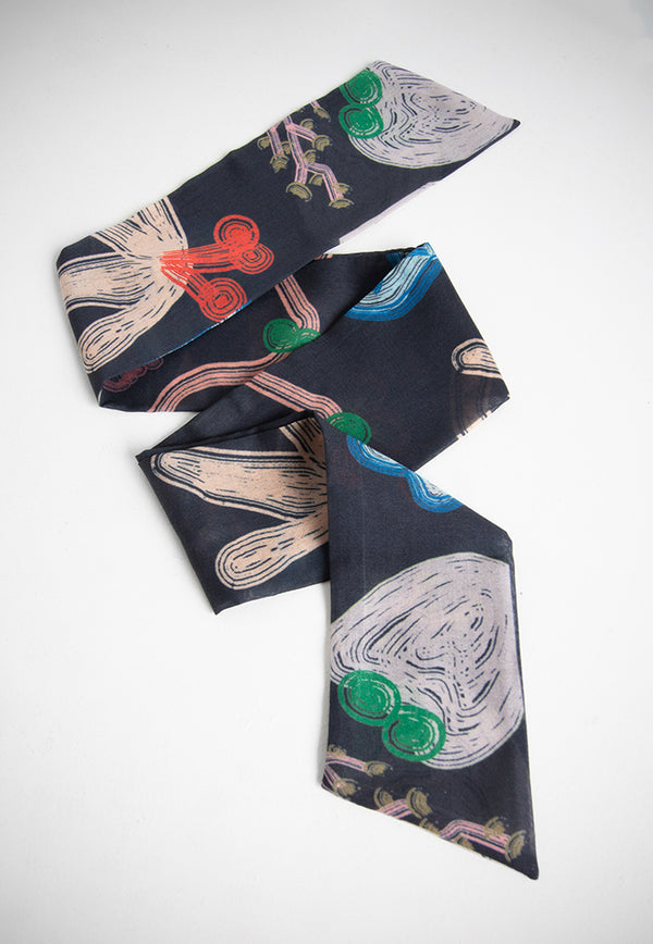Karangan Skinny Scarf - Misty #2