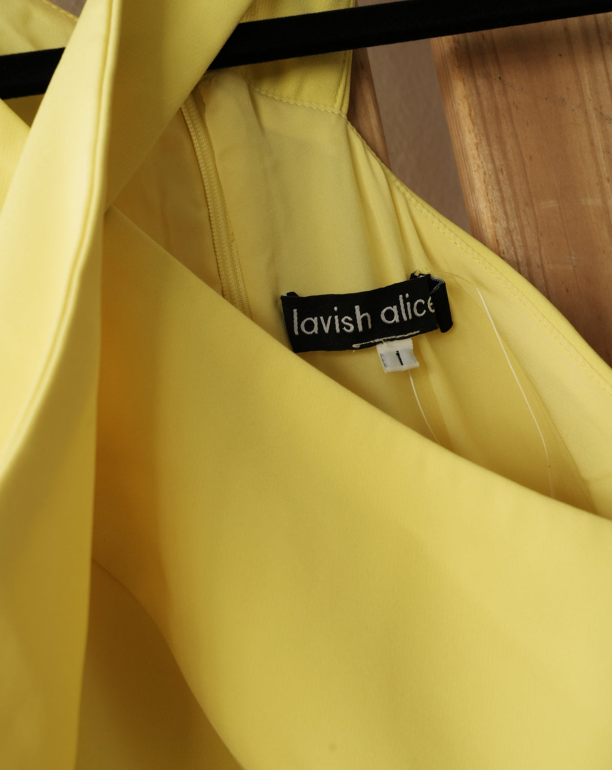 Thryfted Lavish Alice Halter Obi Belt Sheath Dress