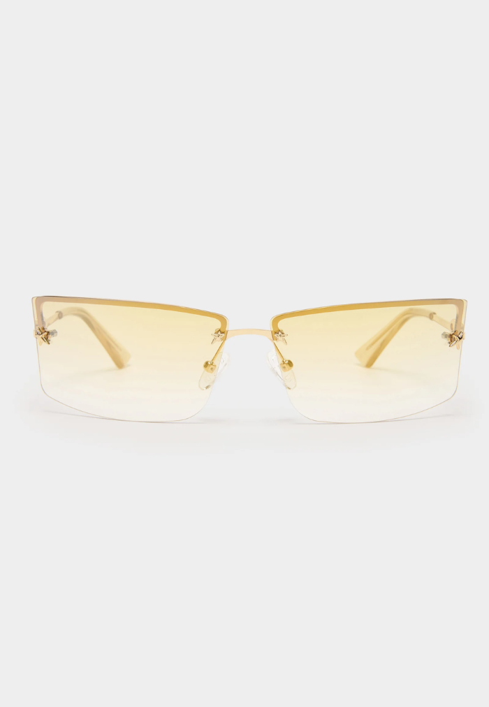 Le Specs Alien Sunglasses - Gold