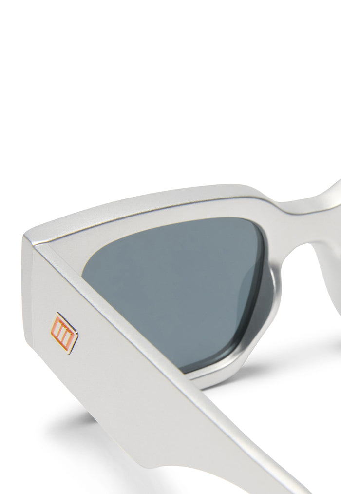 Le Specs Atlantis Sunglasses - Matte Silver