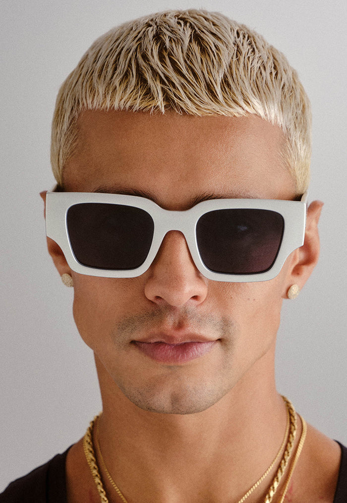 Le Specs Atlantis Sunglasses - Matte Silver