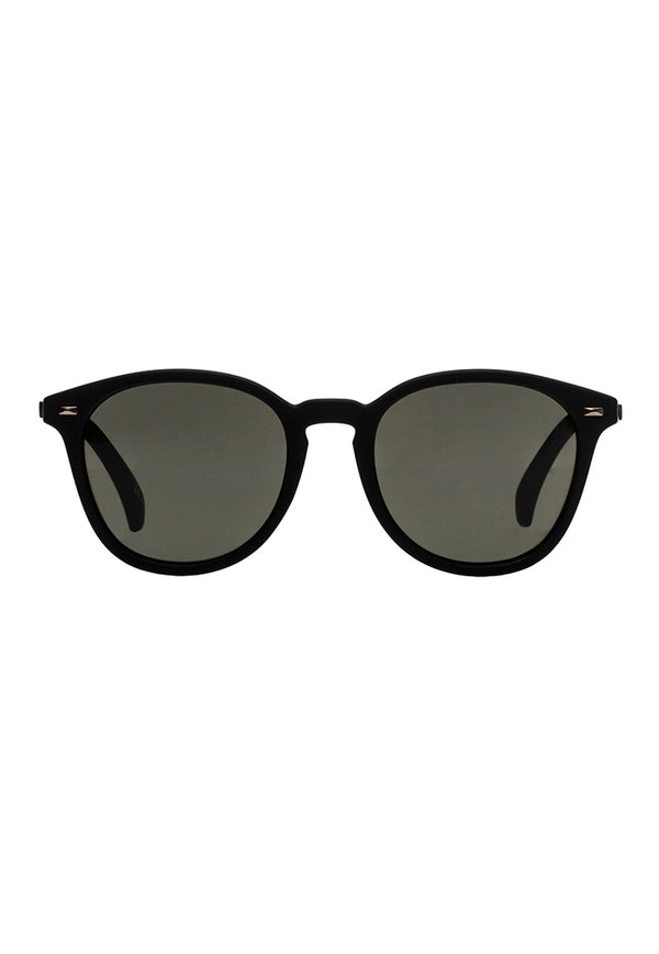 Le Specs Bandwagon Sunglasses - Black Rubber