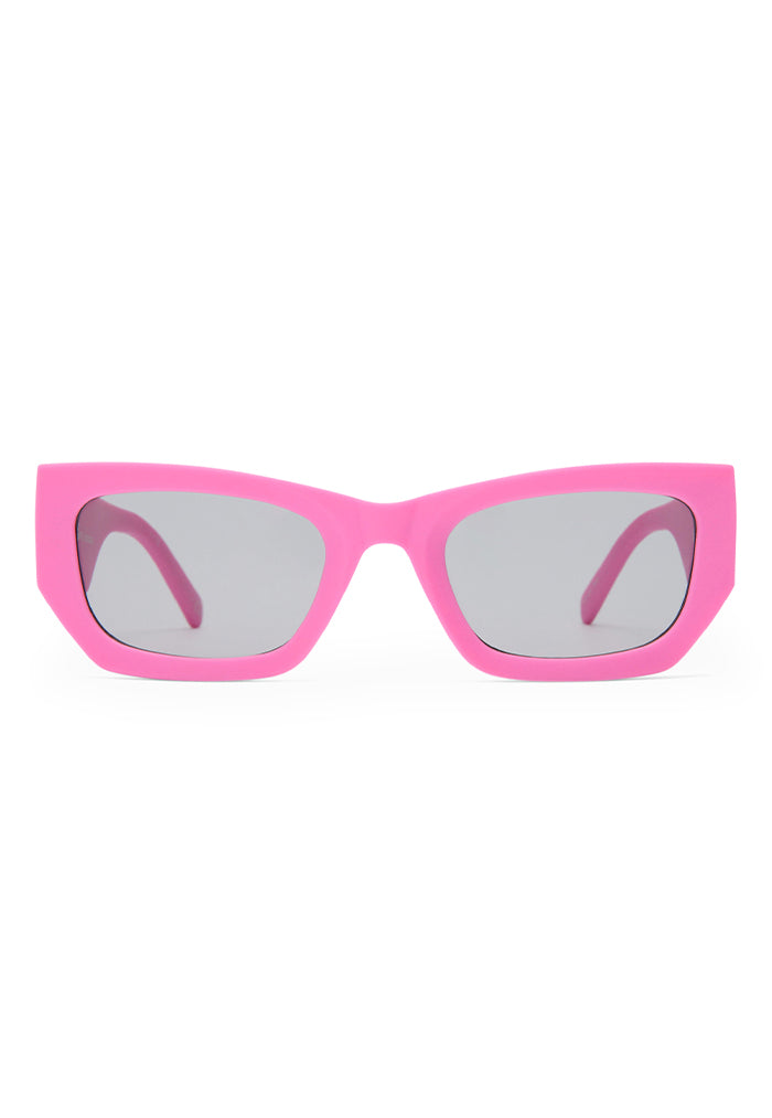 Le Specs Beachcomber Sunglasses - Matte Bubblegum Pink