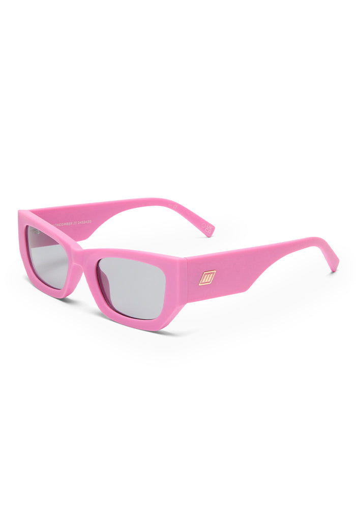 Le Specs Beachcomber Sunglasses - Matte Bubblegum Pink