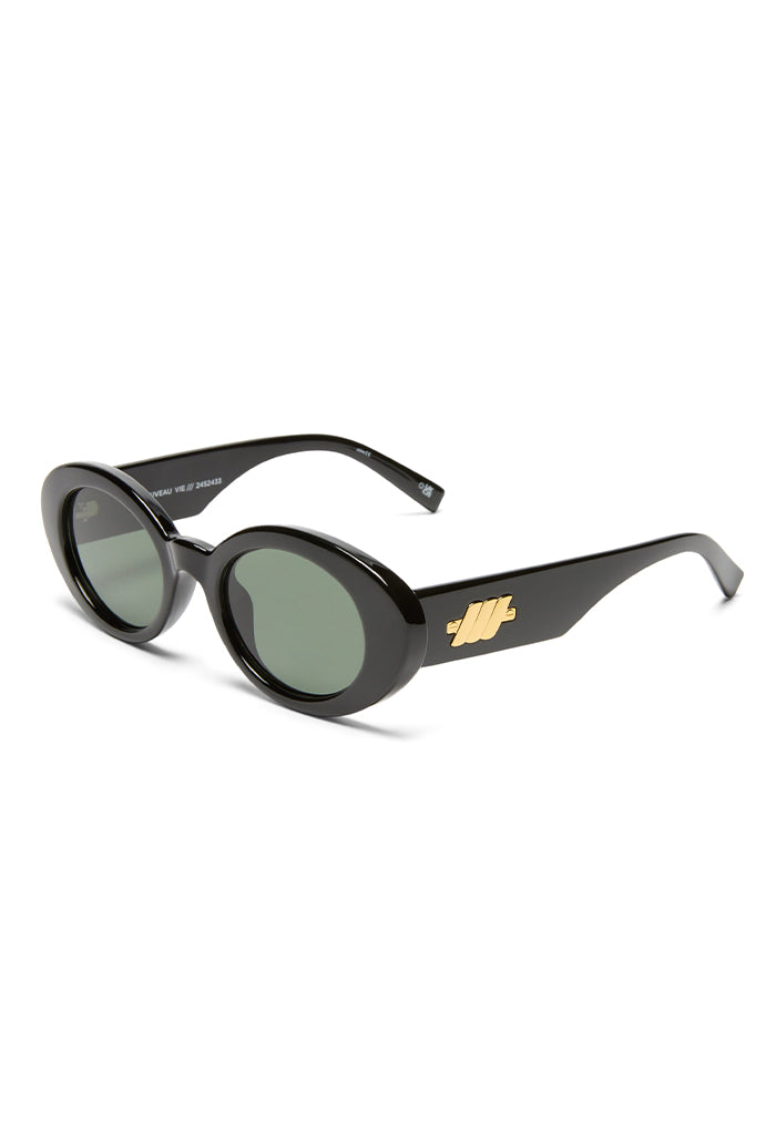 Le Specs Nouveau Vie Sunglasses - Black