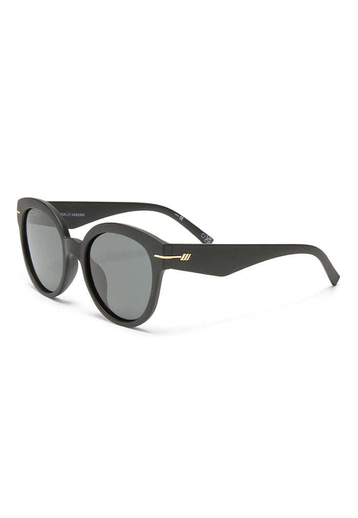 Le Specs Capacious Sunglasses - Matte Black