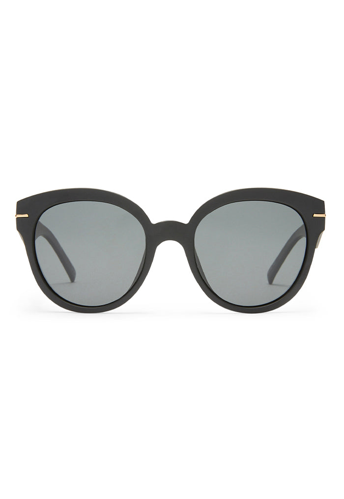 Le Specs Capacious Sunglasses - Matte Black