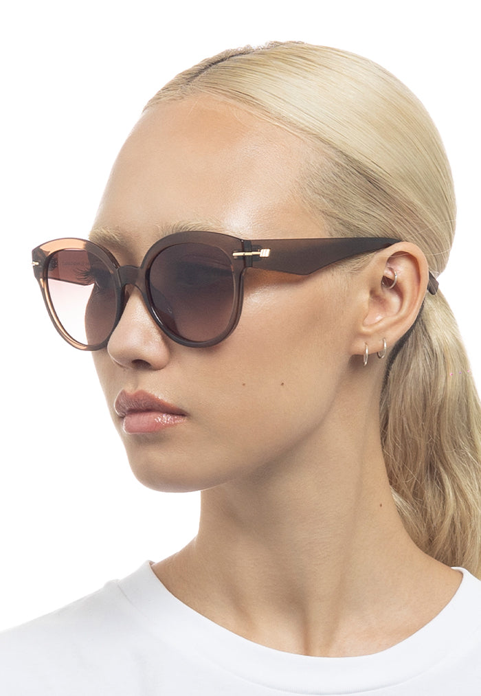 Le Specs Capacious Sunglasses - Chocolate