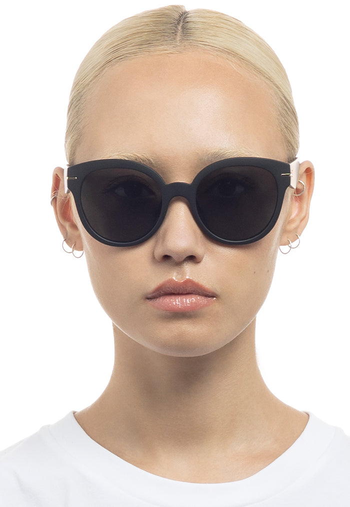 Le Specs Capacious Sunglasses - Matte Black