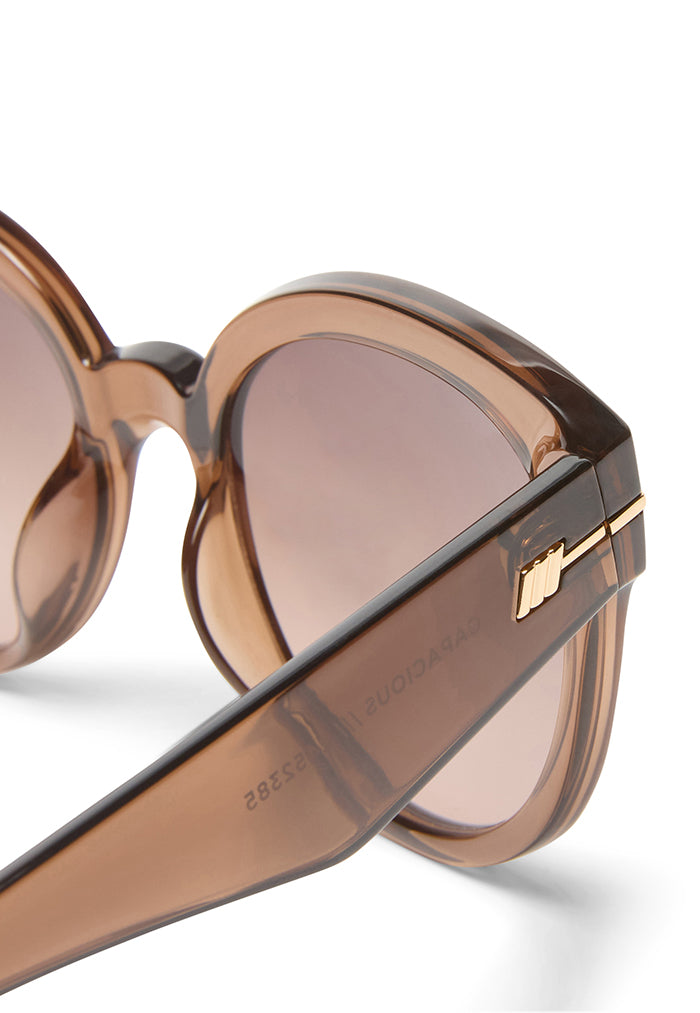 Le Specs Capacious Sunglasses - Chocolate