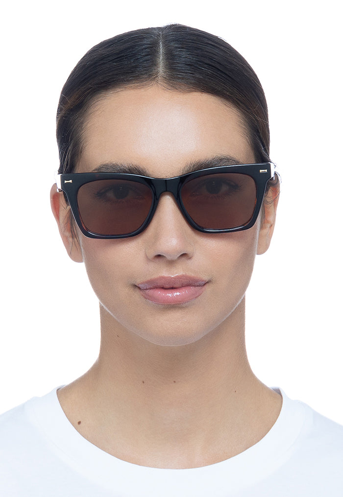 Le Specs Chante Sunglasses - Dark Tort