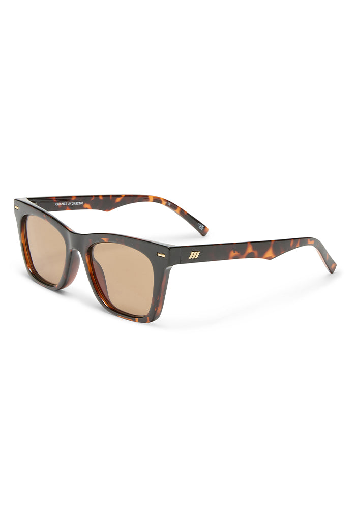 Le Specs Chante Sunglasses - Dark Tort