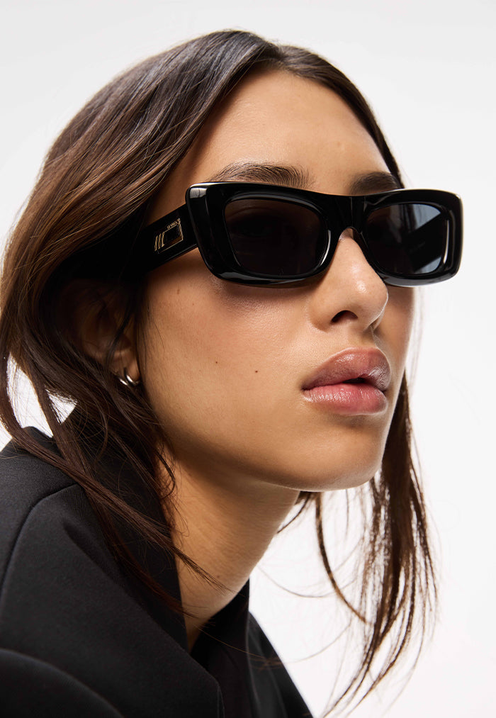 Le Specs Dopamine Sunglasses - Black