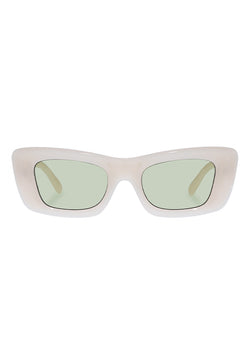 Le Specs Dopamine Sunglasses - Milky Almond