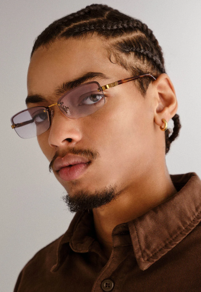 Le Specs Enigmatic Sunglasses - Antique Gold/Dark Tort