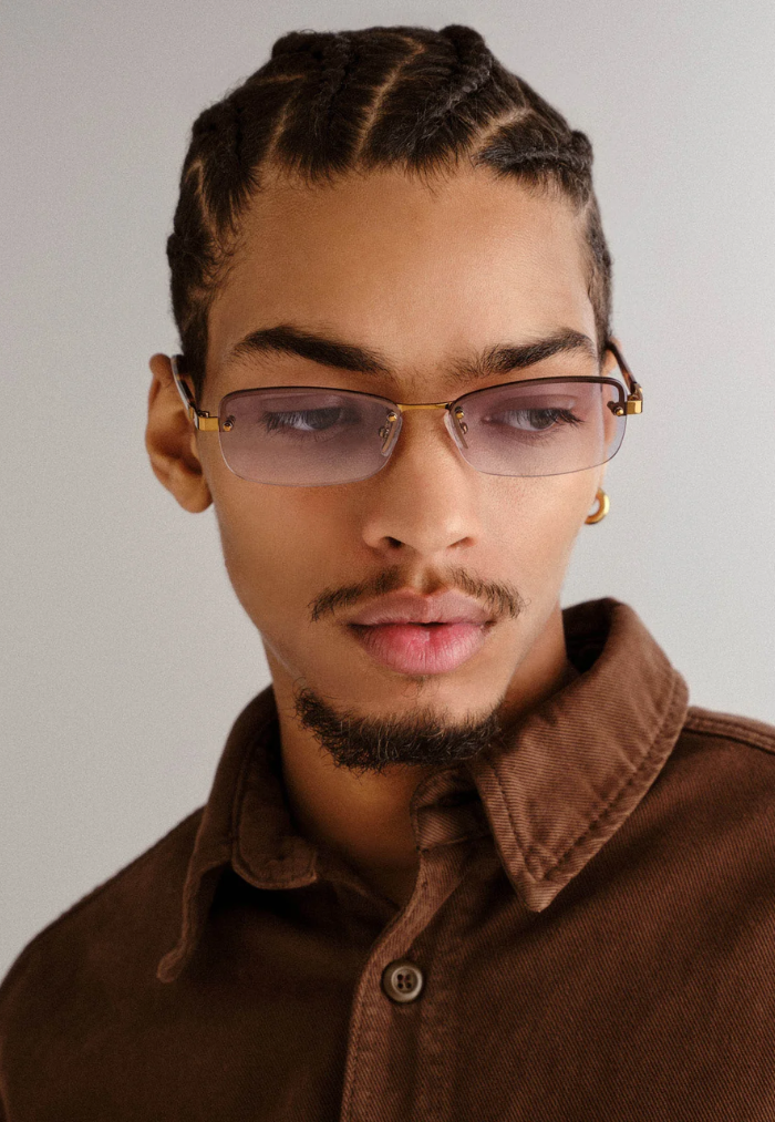 Le Specs Enigmatic Sunglasses - Antique Gold/Dark Tort