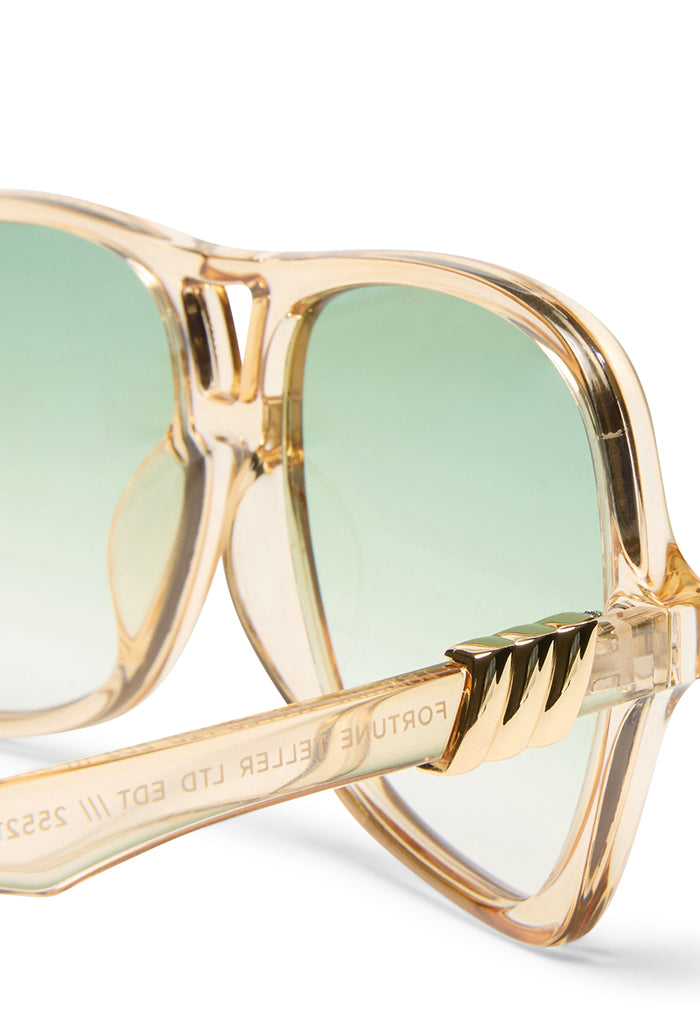 Le Specs Fortune Teller Sunglasses - Sand