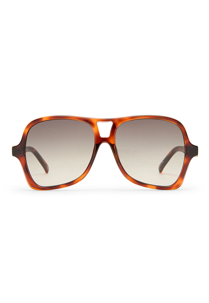 Le Specs Fortune Teller Sunglasses - Toffee Tort