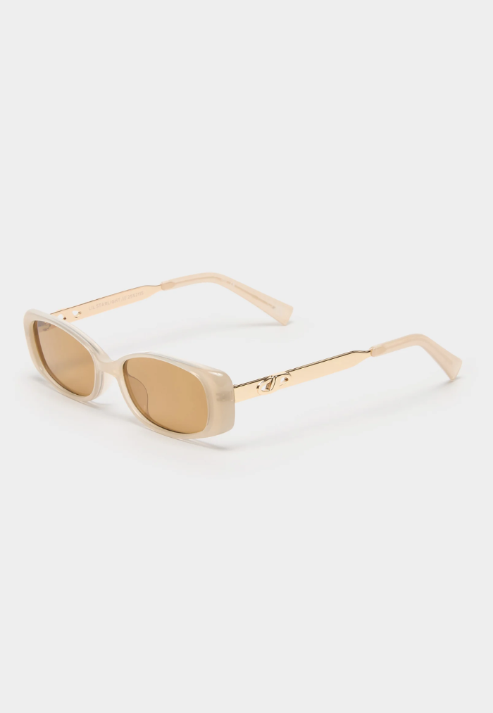 Le Specs Lil Starlight Sunglasses - Oatmeal