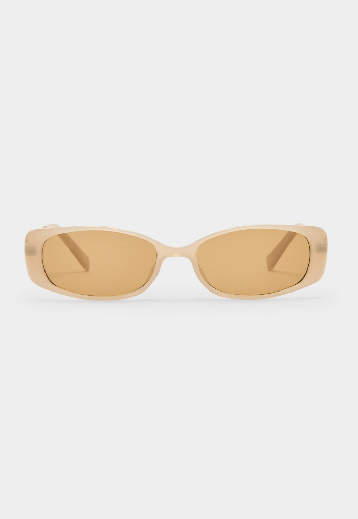 Le Specs Lil Starlight Sunglasses - Oatmeal