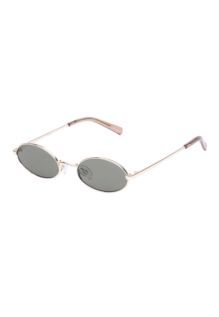 Le Specs Love Train Sunglasses - Bright Gold
